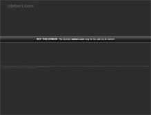 Tablet Screenshot of oteberi.com
